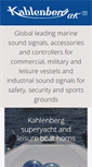 Mobile Screenshot of kahlenberg.co.uk